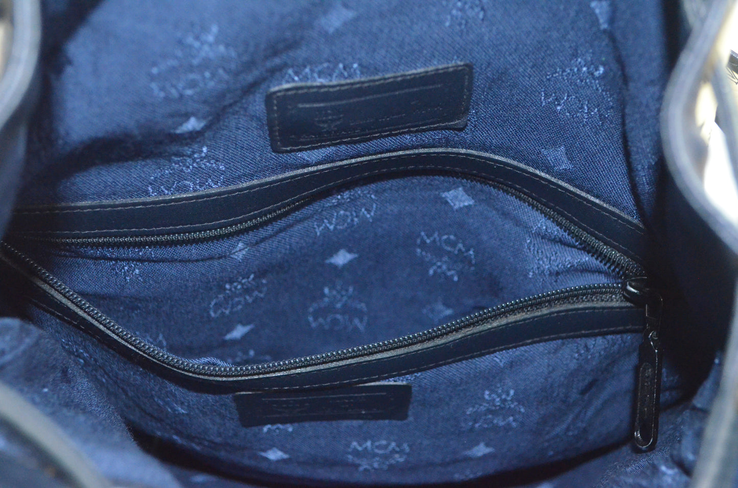 MCM Drawstring Bucket Bag