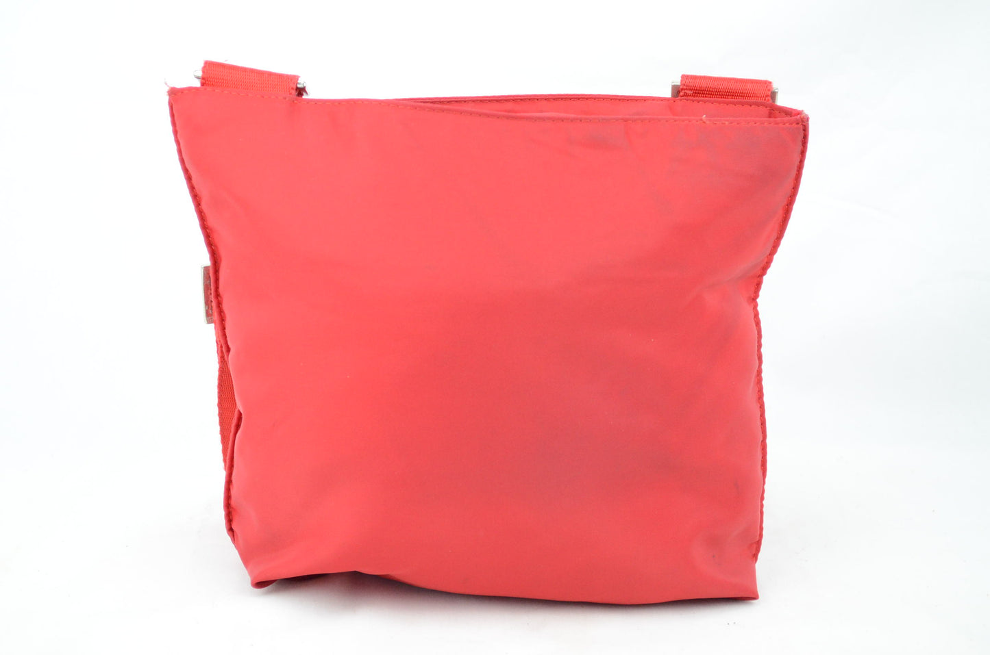 Prada Nylon Umhängetasche rot