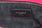 Saint Laurent Toy Loulou Puffer Bouclé Tweed Pink