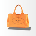Prada Canapa Canvas Handtasche Orange