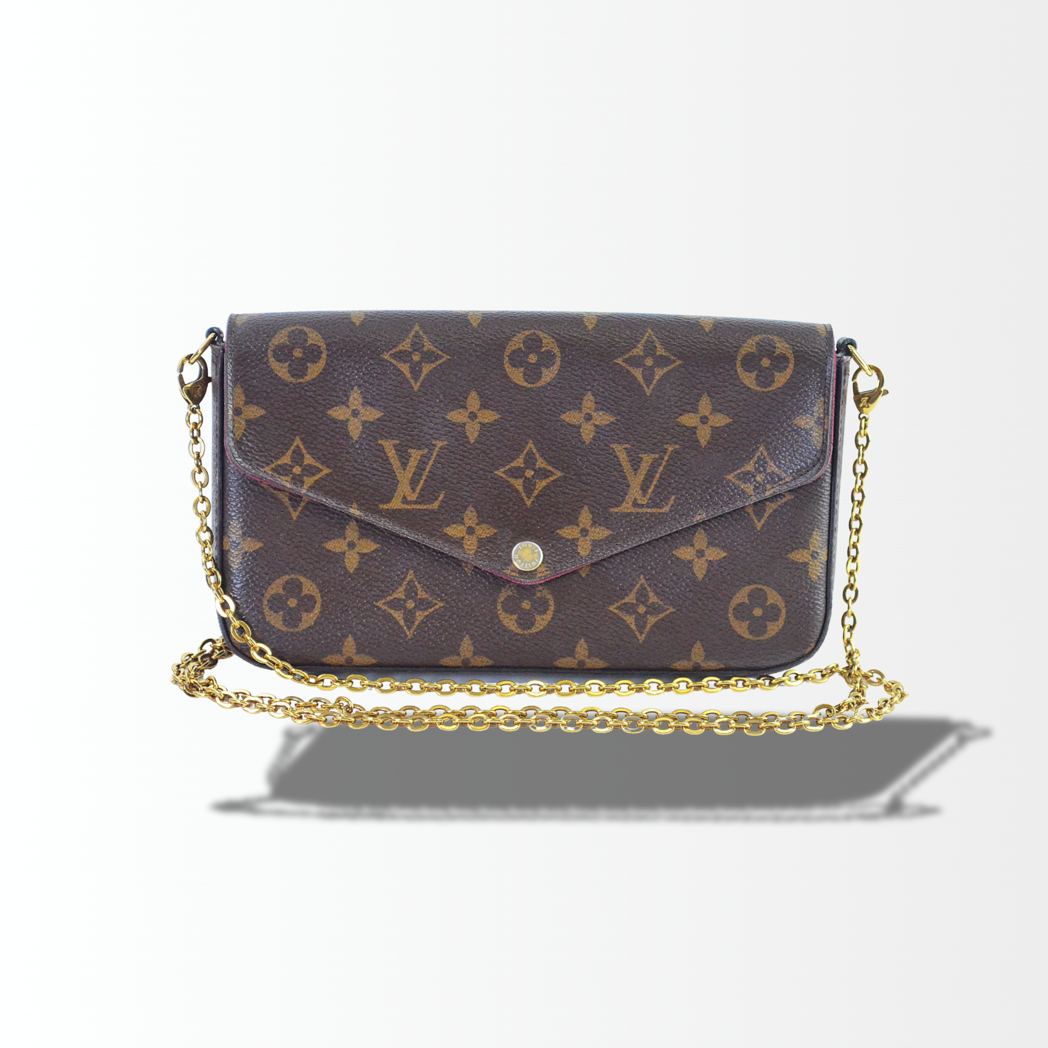 Louis Vuitton Pochette Félicie Umhängetasche Monogram Canvas
