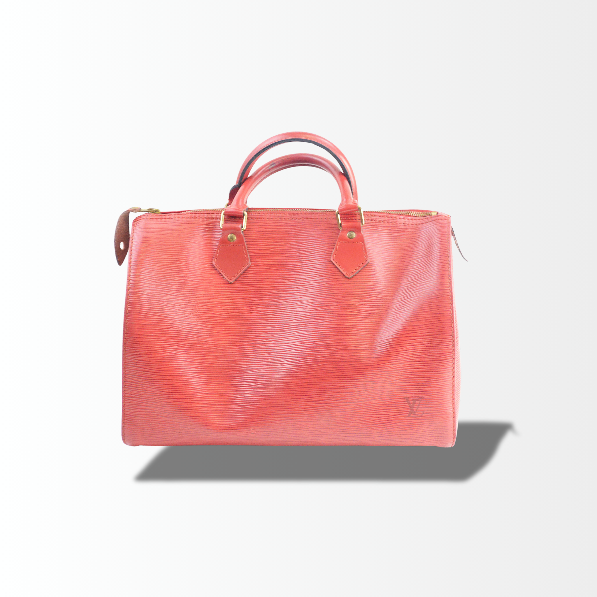 Louis Vuitton Speedy 30 Epi-Leder rot