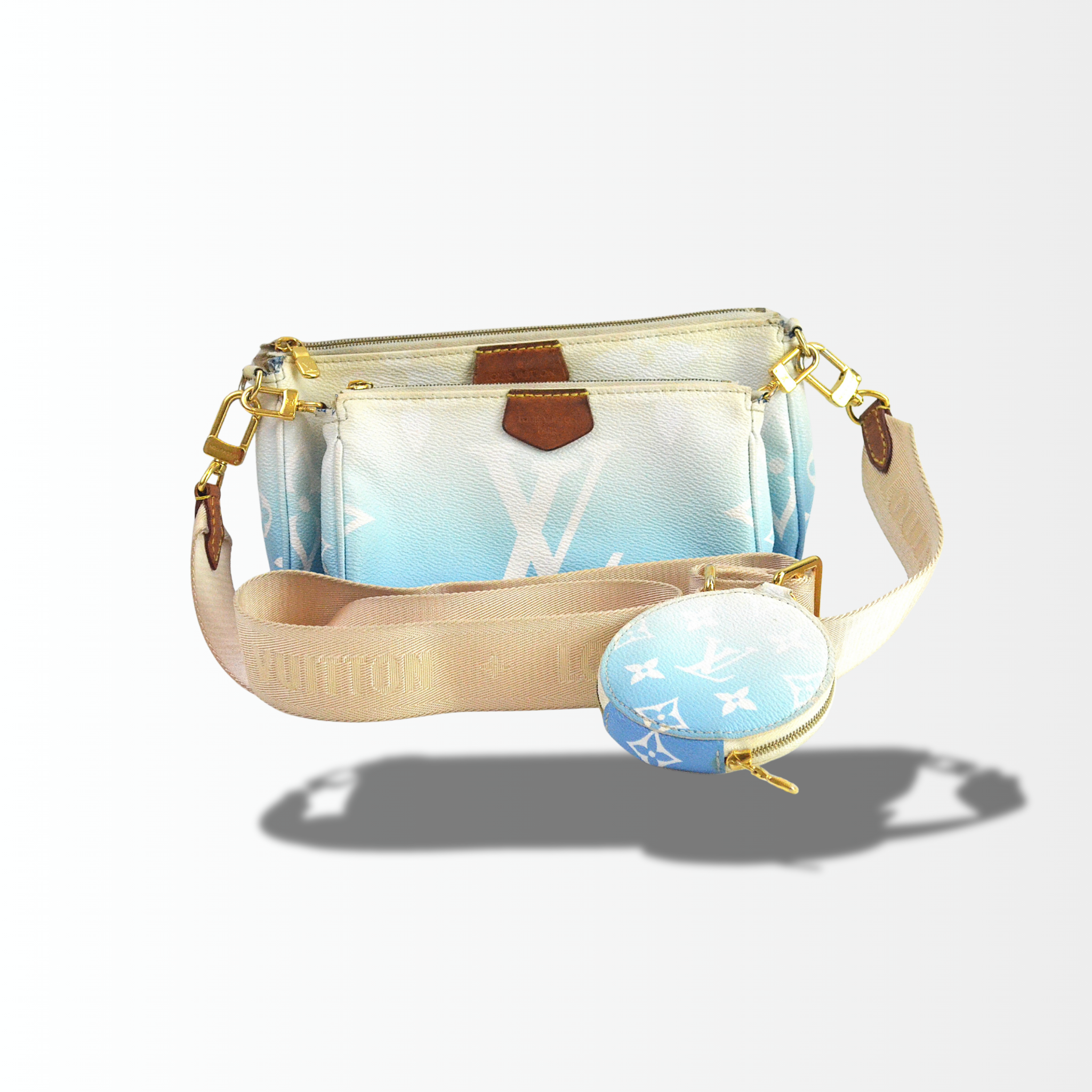 Louis Vuitton Multi Pochette Accessoires limitierted Edition „By the Pool“ Sommerkollektion 2021