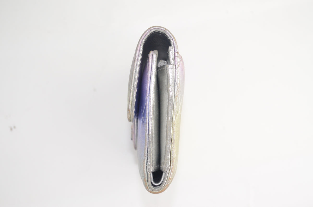 Chanel Gradient Metallic Flap Wallet