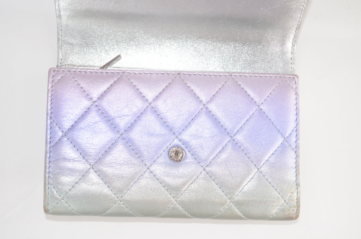 Chanel Gradient Metallic Flap Wallet