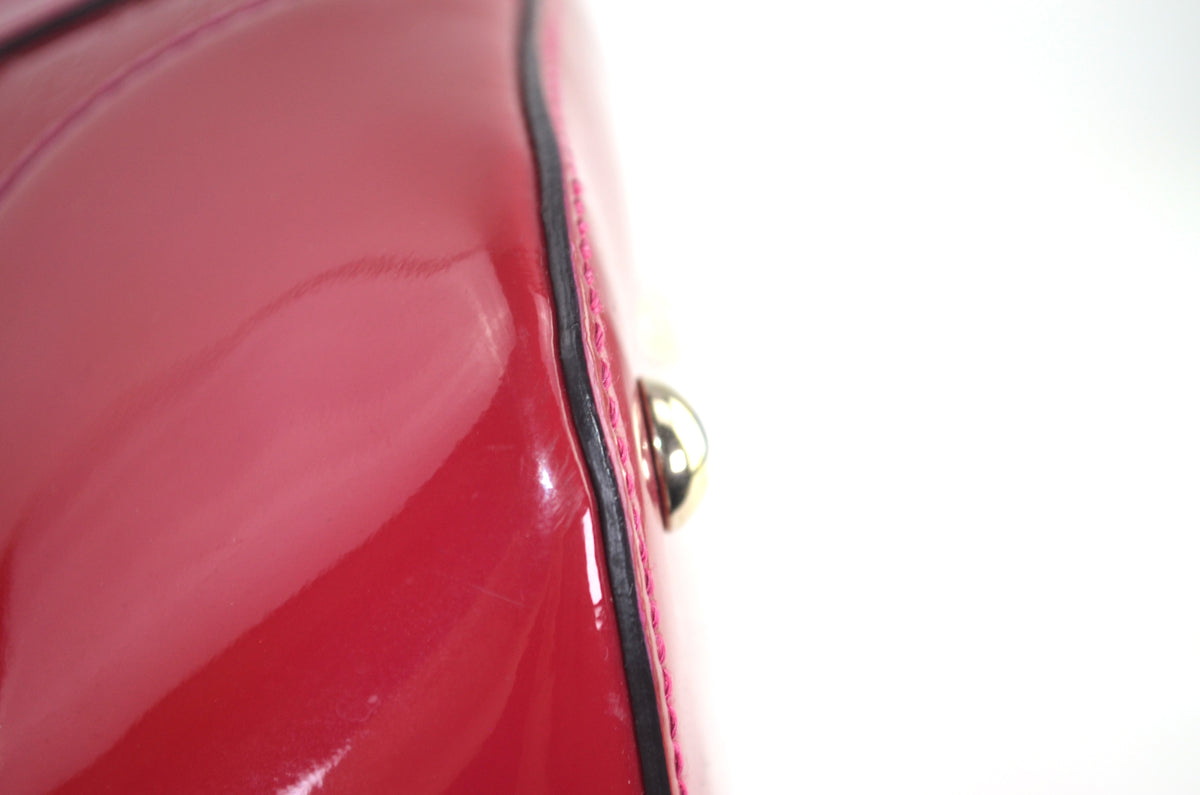 Gucci Microguccissima Patent Nice Dome Satchel Rot