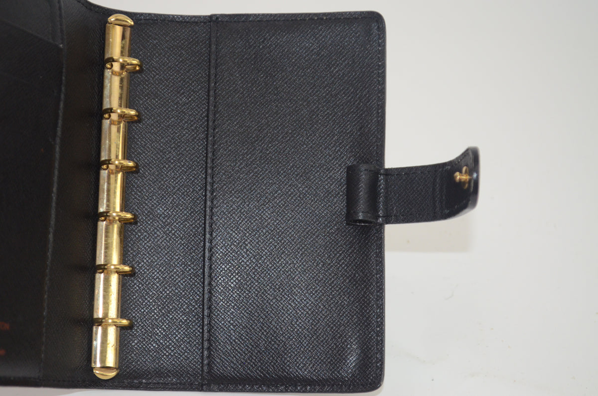 Louis Vuitton Agenda Epi Leder Grün