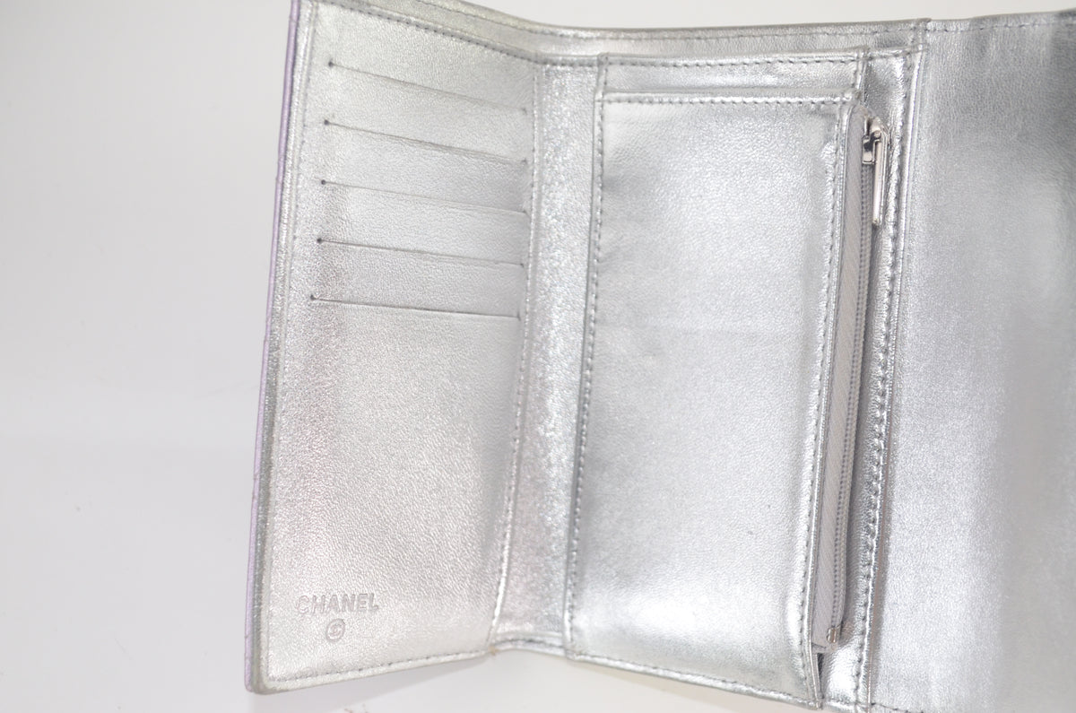Chanel Gradient Metallic Flap Wallet
