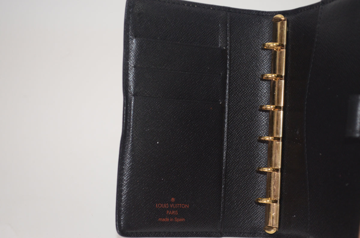 Louis Vuitton Agenda Epi Leder Grün