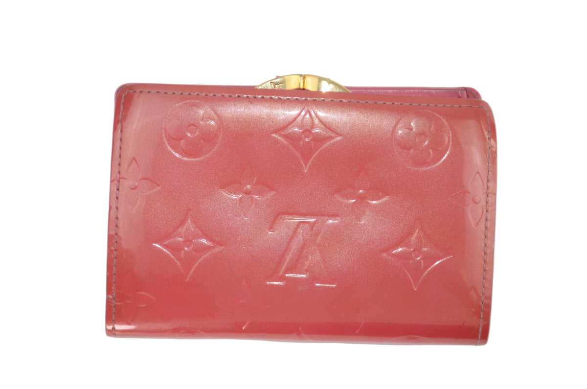 Louis Vuitton Monogram Vernis Portemonnaie Rot