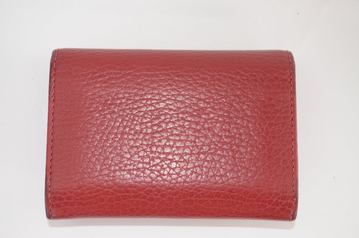Gucci GG Marmont Kartenetui Red