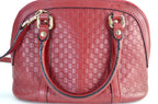 Gucci Microguccissima Dome Satchel Rot