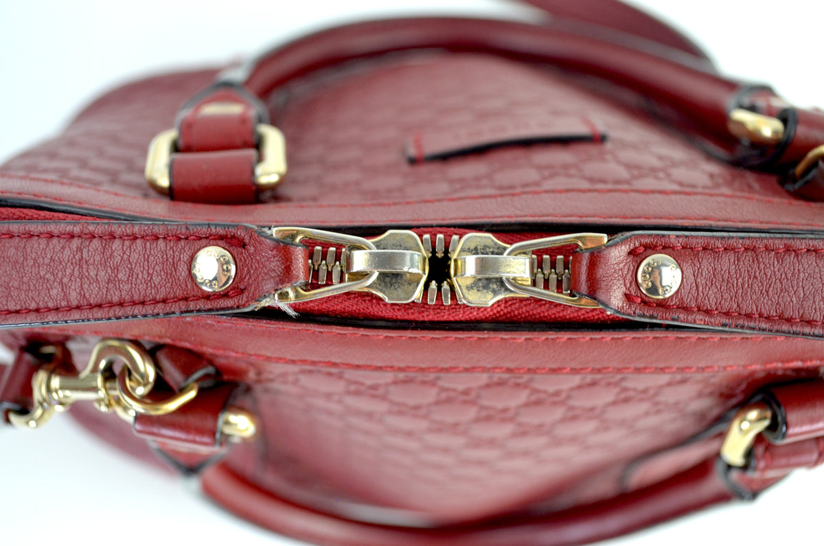 Gucci Microguccissima Dome Satchel Rot