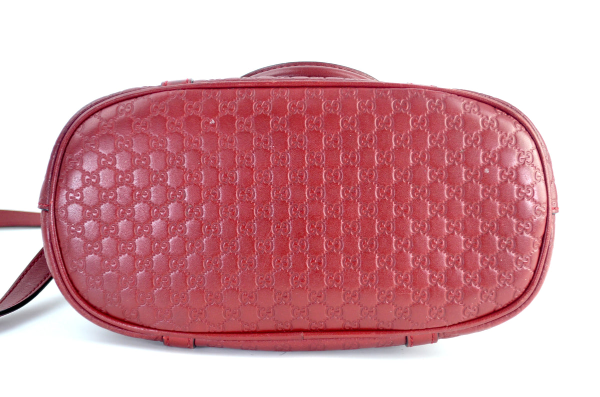 Gucci Microguccissima Dome Satchel Rot