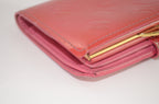 Louis Vuitton Monogram Vernis Portemonnaie Rot