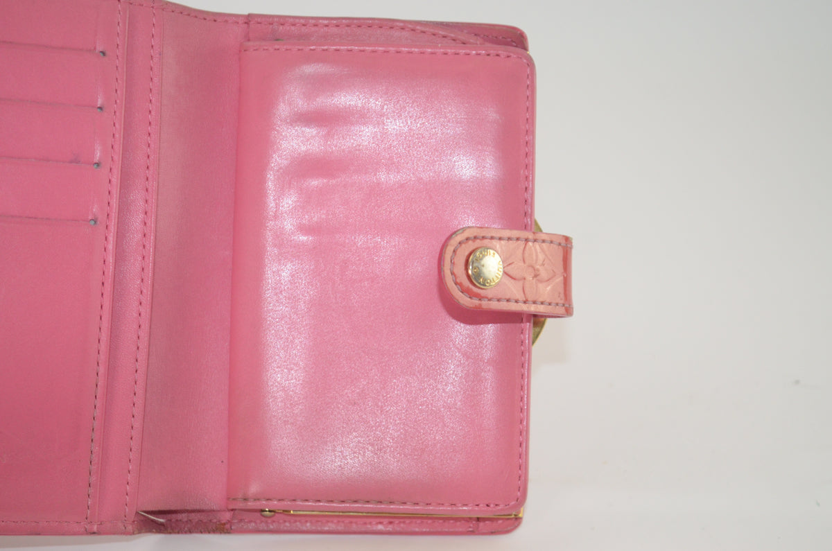 Louis Vuitton Monogram Vernis Portemonnaie Rot