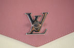 Louis Vuitton LockMe Leder Bordeaux Creme