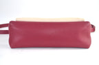 Louis Vuitton LockMe Leder Bordeaux Creme