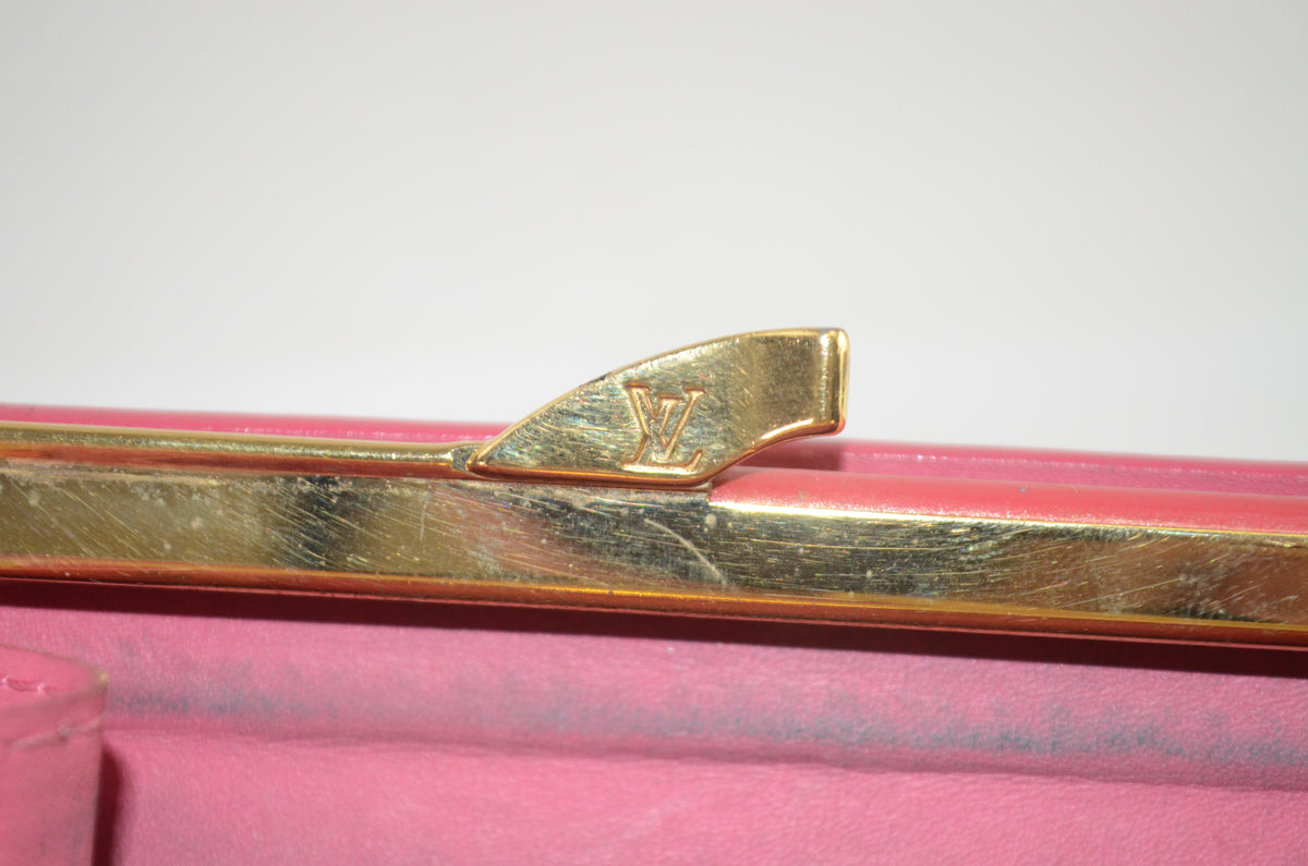 Louis Vuitton Monogram Vernis Portemonnaie Rot
