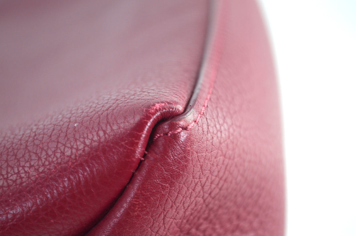 Louis Vuitton LockMe Leder Bordeaux Creme