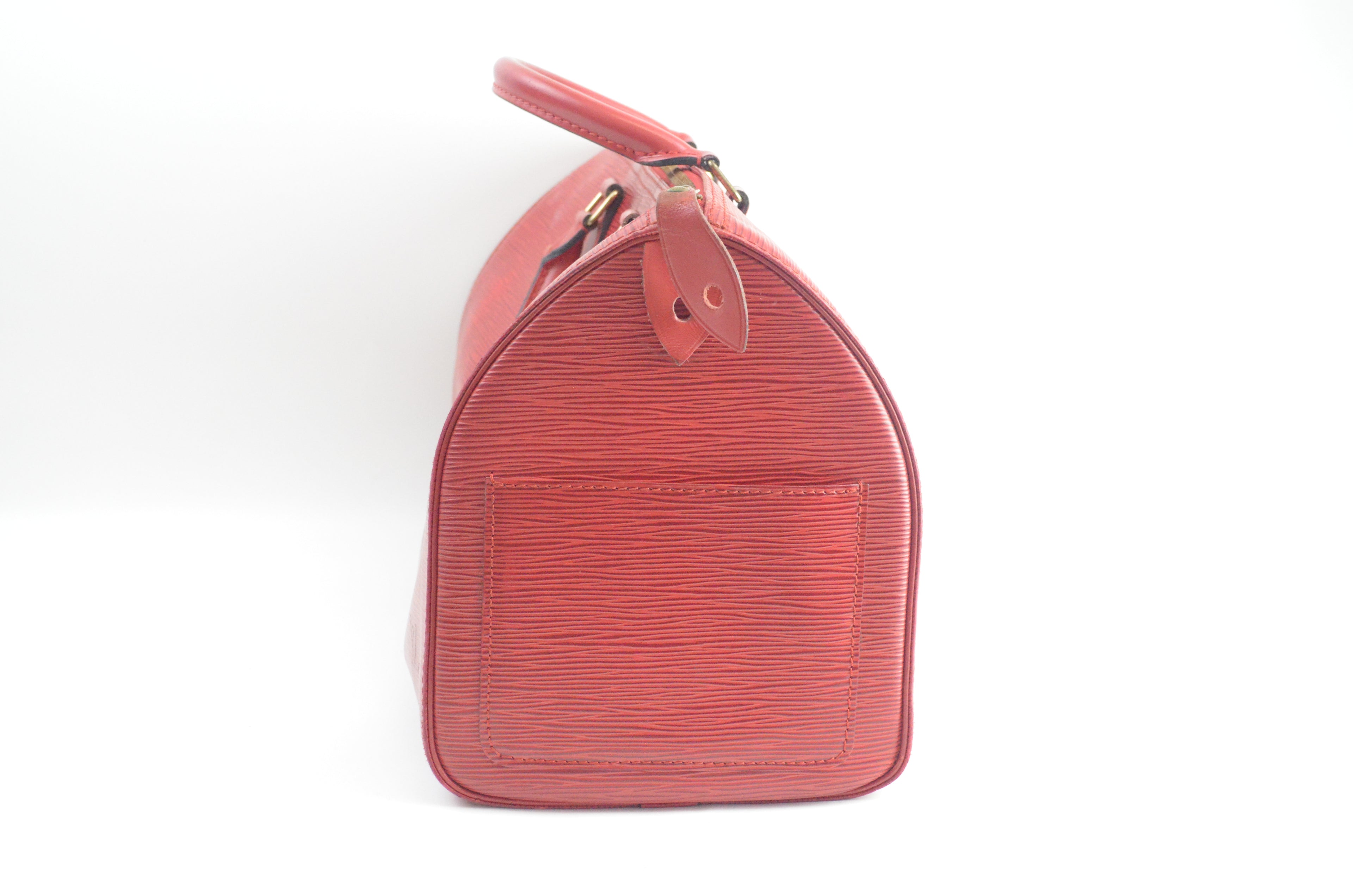 Louis Vuitton Speedy 30 Epi-Leder rot