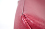 Louis Vuitton LockMe Leder Bordeaux Creme