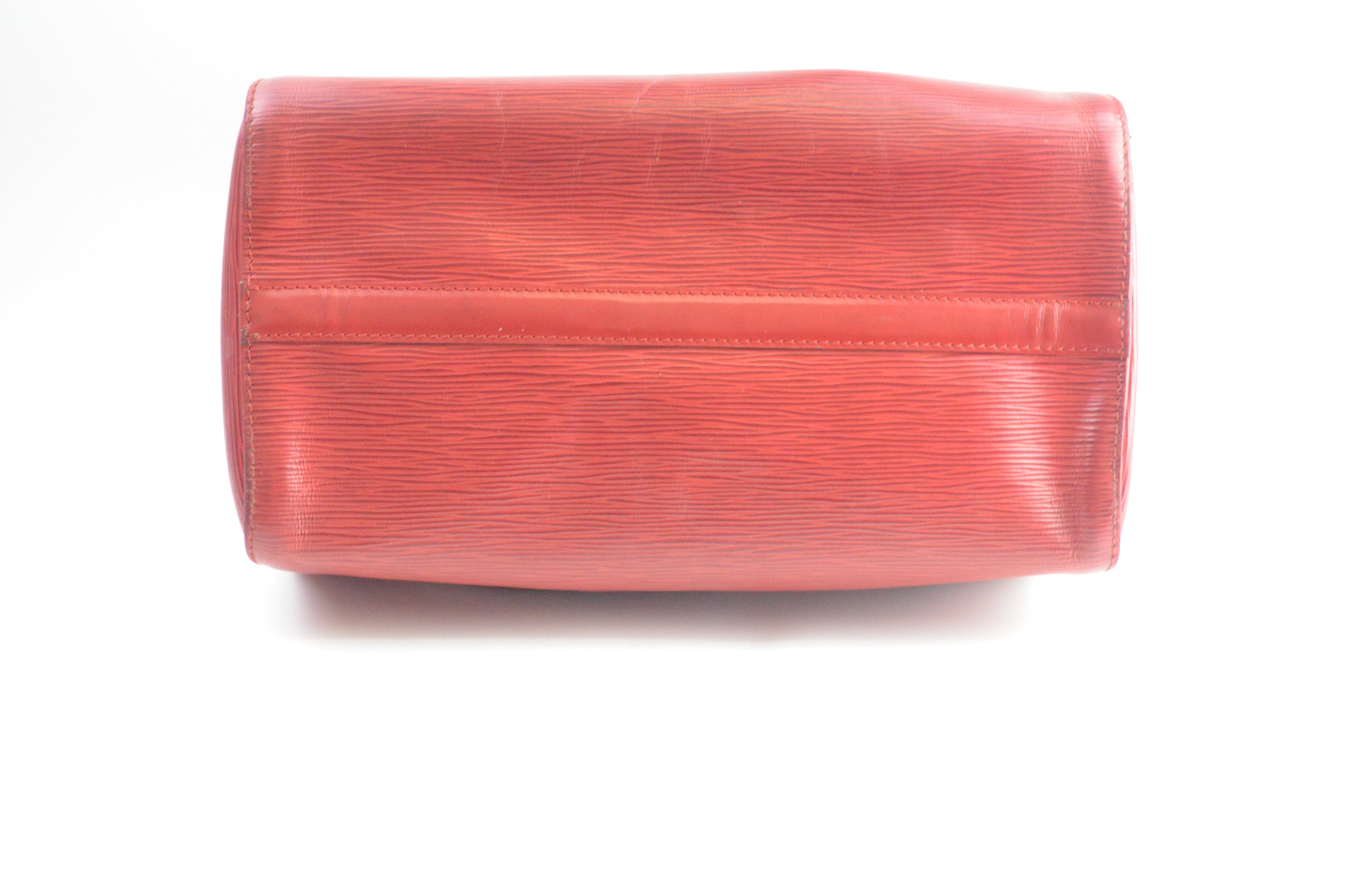 Louis Vuitton Speedy 30 Epi-Leder rot