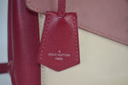 Louis Vuitton LockMe Leder Bordeaux Creme