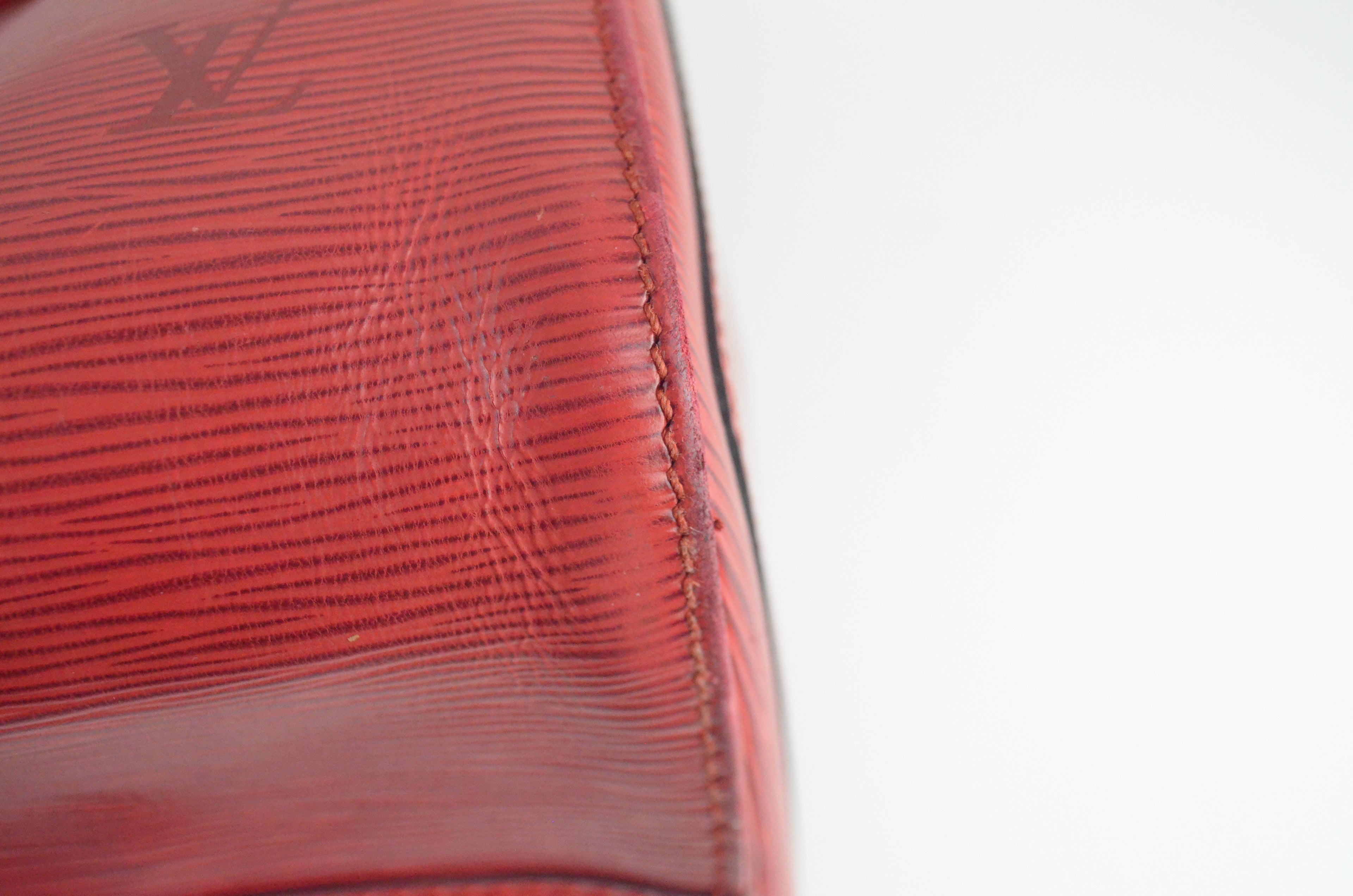 Louis Vuitton Speedy 30 Epi-Leder rot