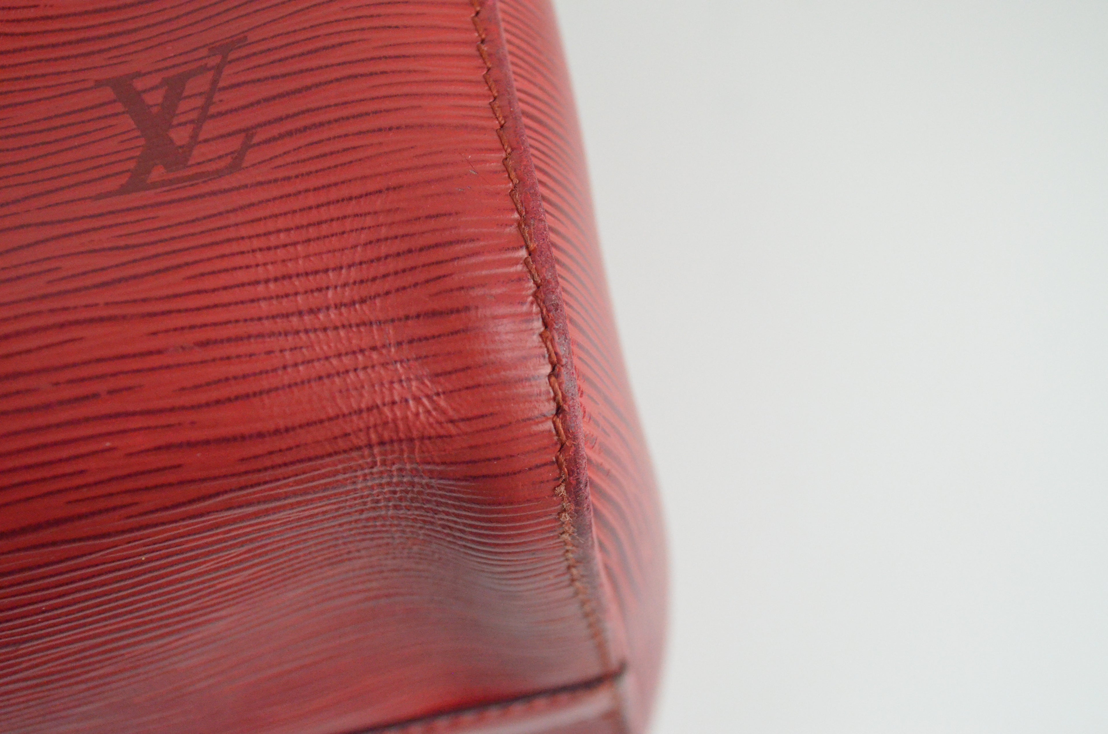 Louis Vuitton Speedy 30 Epi-Leder rot