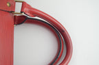 Louis Vuitton Speedy 30 Epi-Leder rot