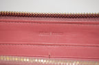 Miu Miu St. Cocco Lux Zip Around Wallet Lack-Kalbsleder in Antico
