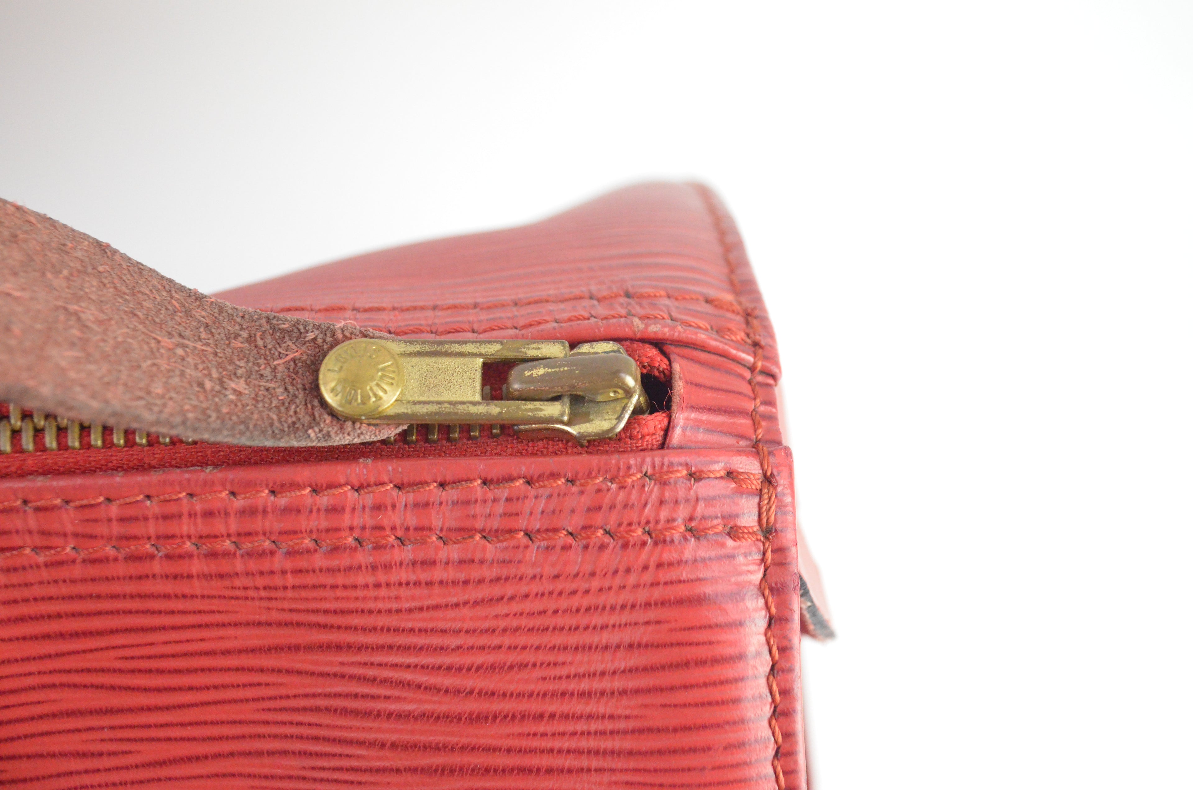 Louis Vuitton Speedy 30 Epi-Leder rot