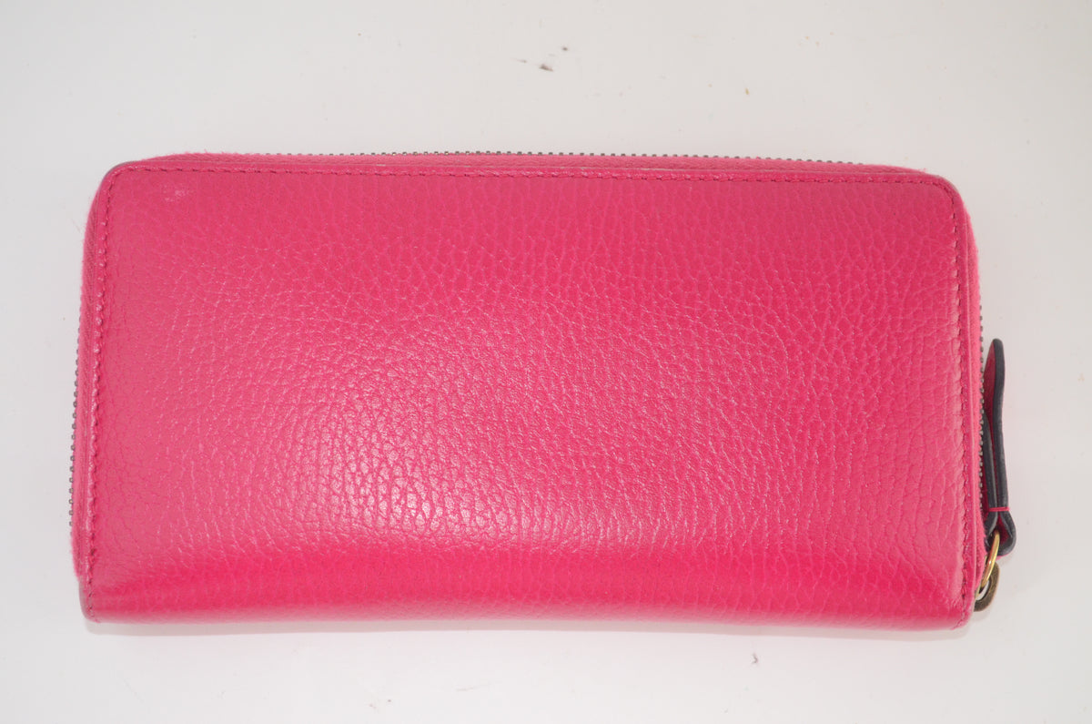 Gucci Butterfly Wallet Farfalla Pink