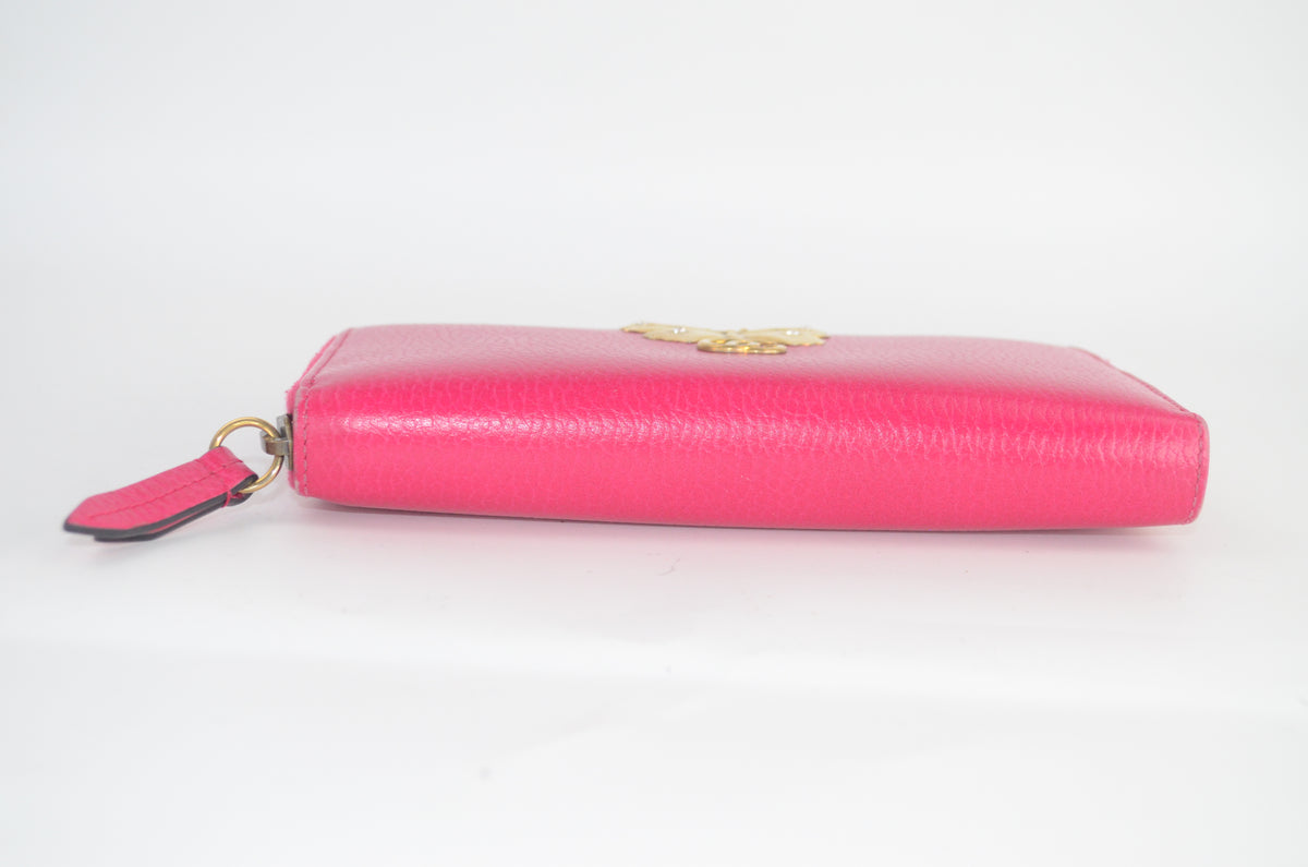 Gucci Butterfly Wallet Farfalla Pink