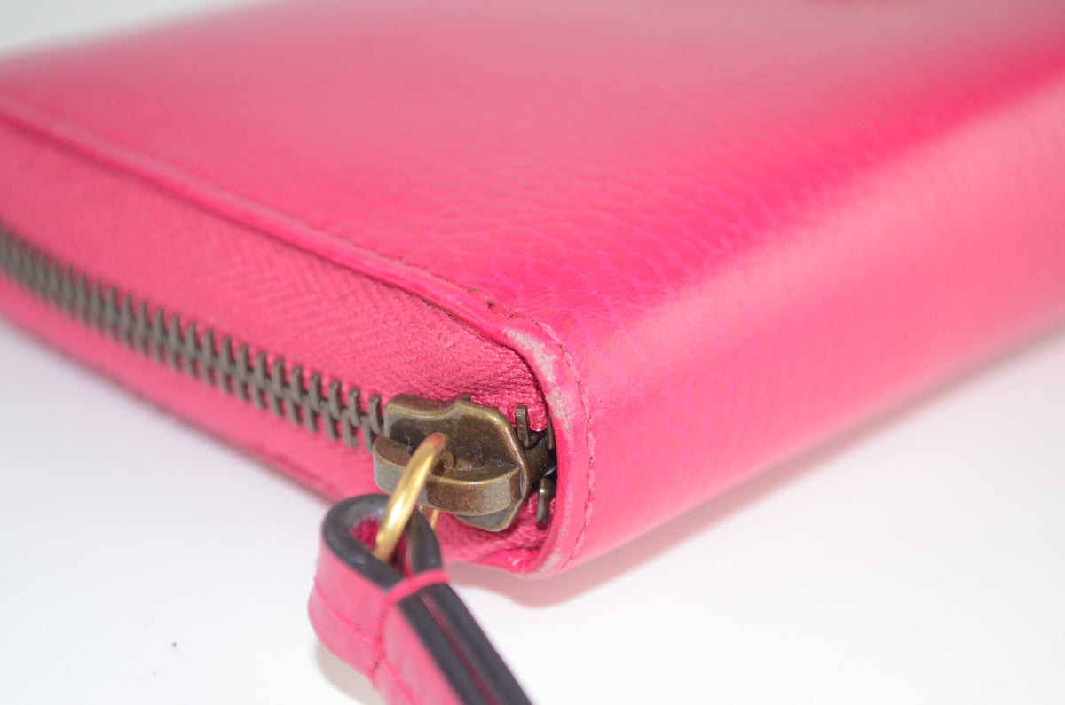 Gucci Butterfly Wallet Farfalla Pink