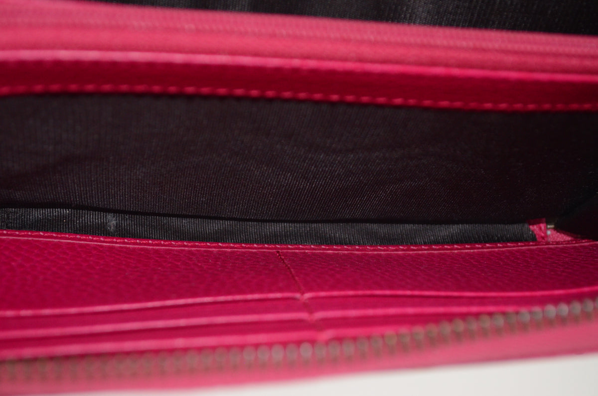 Gucci Butterfly Wallet Farfalla Pink