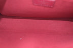 Louis Vuitton LockMe Leder Bordeaux Creme
