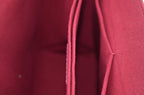 Louis Vuitton LockMe Leder Bordeaux Creme