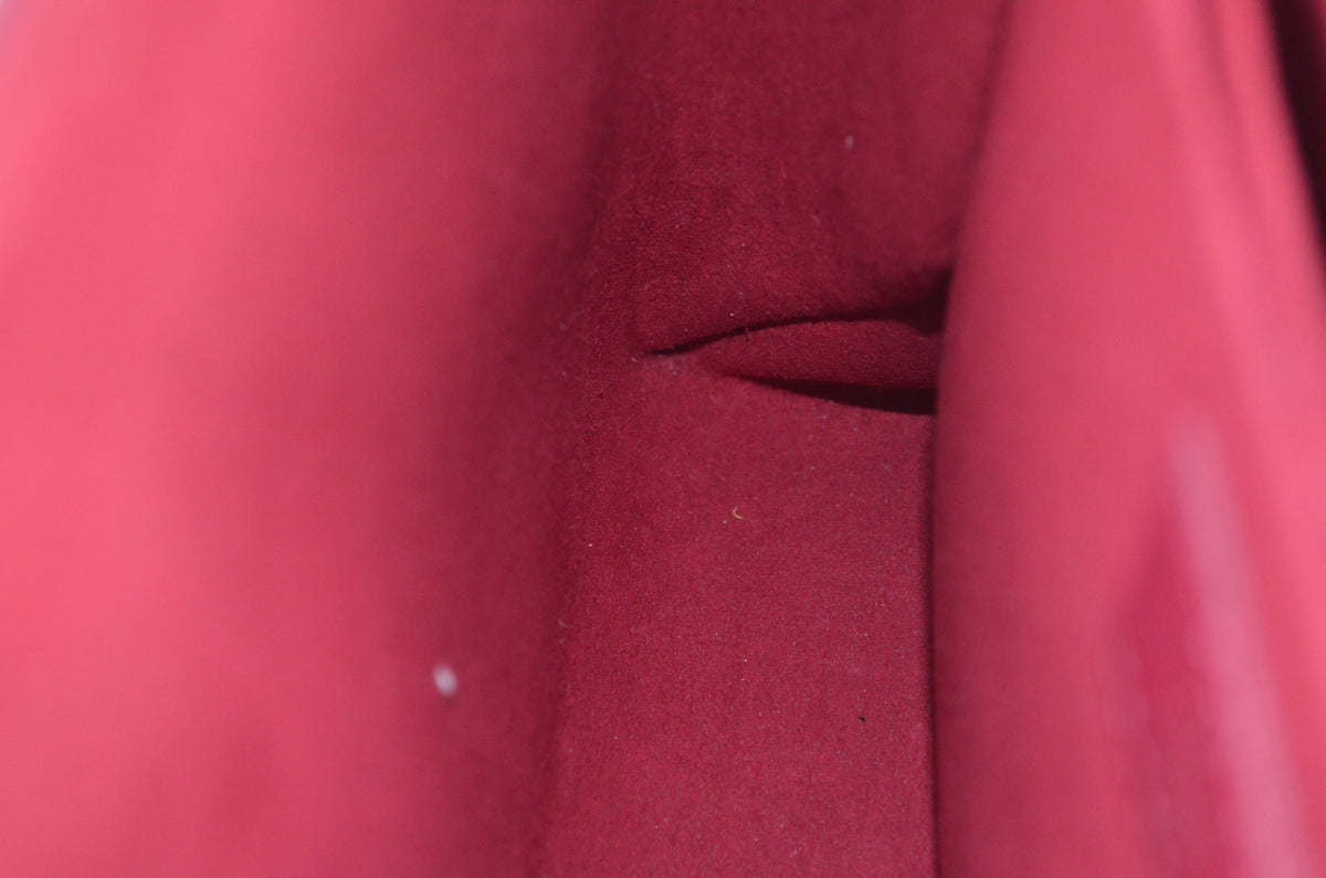 Louis Vuitton LockMe Leder Bordeaux Creme