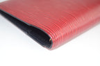 Louis Vuitton Agenda Fonctionnel Epi Leder Rot