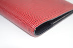 Louis Vuitton Agenda Fonctionnel Epi Leder Rot