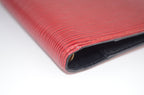 Louis Vuitton Agenda Fonctionnel Epi Leder Rot