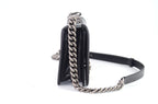 Chanel Boy Schultertasche Schwarz mit Kettenriemen