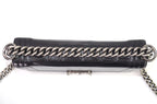 Chanel Boy Schultertasche Schwarz mit Kettenriemen