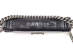 Chanel Boy Schultertasche Schwarz mit Kettenriemen