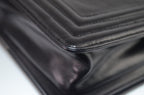 Chanel Boy Schultertasche Schwarz mit Kettenriemen