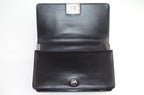 Chanel Boy Schultertasche Schwarz mit Kettenriemen