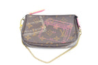 Louis Vuitton Mini Pochette Accessoires limited Edition 2014 Christmas Animation