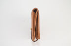MCM Visetos Continental Wallet Cognac